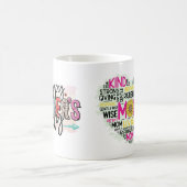 Cute Happy Moederdag Mok voor mam (Center)