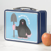 Cute happy mole cartoon illustratie (In situ)