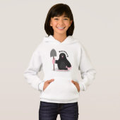 Cute happy mole cartoon illustratie (Voorkant volledig)