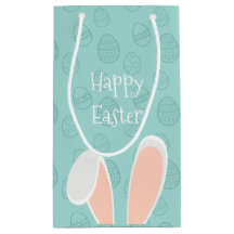 Cute Happy Paaster Bunny Ears | Gift Bag