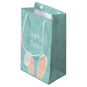 Cute Happy Paaster Bunny Ears | Gift Bag Klein Cadeauzakje (Voorkant Gekanteld)