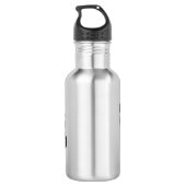 Cute happy panda beer met cartoon waterfles  (Achterkant)