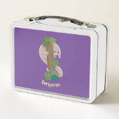 Cute happy pangolin anteater illustratie (Achterkant)