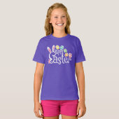Cute Happy Pasen T-shirt (Voorkant volledig)