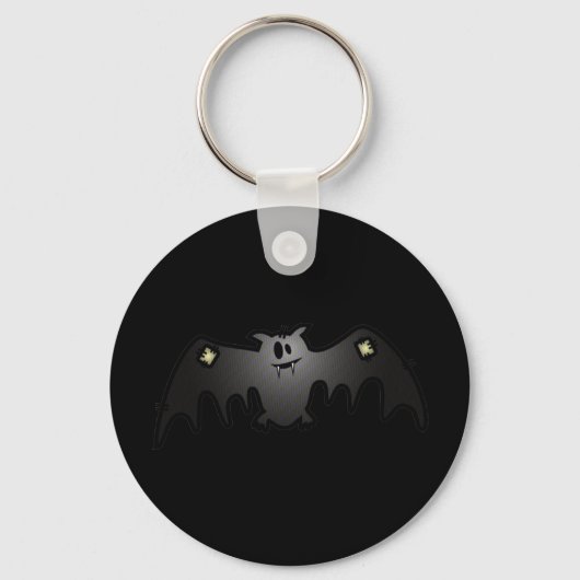 CUTE & HAPPY PATCHY BAT SLEUTELHANGER (Voorkant)