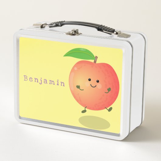 Cute happy peach yellow cartoon (Voorkant)
