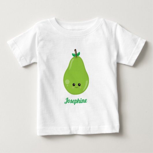 Cute Happy Pear Monogram (Voorkant)