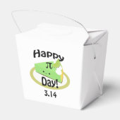 Cute Happy Pi Day Bedankdoosjes (Achterkant)