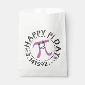 Cute Happy Pi Day Bedankzakje (Voorkant)