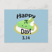 Cute Happy Pi Day Briefkaart (Voorkant)