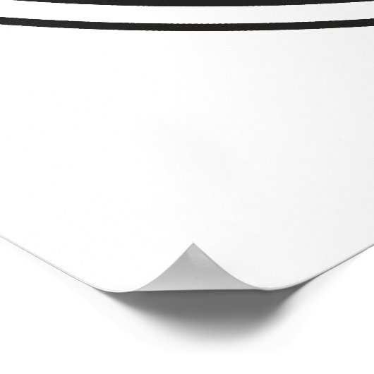 Cute Happy Pi Day © - Funny Pi Poster (Hoek)