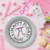 Cute Happy Pi Day Paper-Bord Papieren Bordje (Feest)