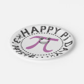 Cute Happy Pi Day Paper-Bord Papieren Bordje (Gekanteld)