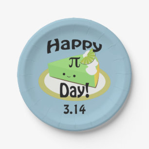 Cute Happy Pi Day Papieren Bordje