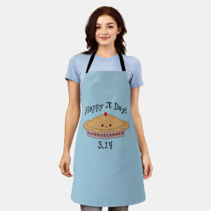 Cute Happy Pi Day Schort