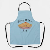 Cute Happy Pi Day Schort (Voorkant)