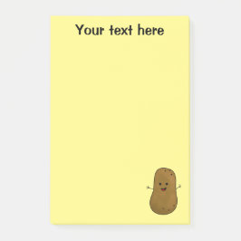 Cute Happy Potato - Gepersonaliseerd Post-it® Notes