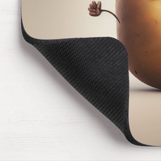 Cute Happy Potato Muismat (Hoek)