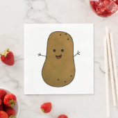 Cute Happy Potato Servet (Insitu)