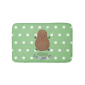 Cute happy potato springtouw cartoon badmat (Voorkant)