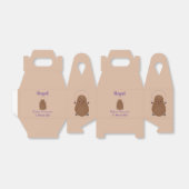 Cute happy potato springtouw cartoon bedankdoosjes (Uitgevouwen)