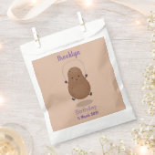 Cute happy potato springtouw cartoon bedankzakje (Geknipt)