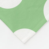 Cute happy potato springtouw cartoon fleece deken (Hoek)