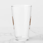 Cute happy potato springtouw cartoon glas (Rechts)