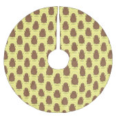 Cute happy potato springtouw cartoon kerstboom rok (Voorkant)