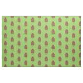 Cute happy potato springtouw cartoon stof (Fat Quarter)