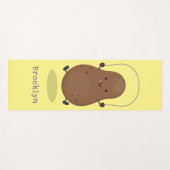 Cute happy potato springtouw cartoon yogamat (Voorkant (horizontaal))