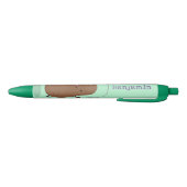 Cute happy potato springtouw cartoon zwarte inkt pen (Bodem)