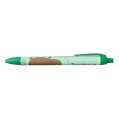 Cute happy potato springtouw cartoon zwarte inkt pen (Bovenkant)