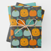 Cute Happy pumpkin Halloween Inpakpapier Vel (In situ)