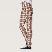 Cute happy puppy cartoon leggings (Links)