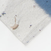 Cute & Happy Quokka op het strand Australië Fleece Deken (Hoek)