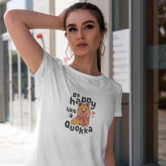Cute Happy Quokka T-shirt