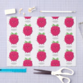 Cute happy raspberry cartoon illustratie tissuepapier (Craft)