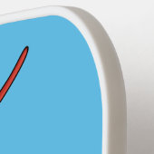 Cute happy red ant cartoon pickleball paddle (Links Detail)