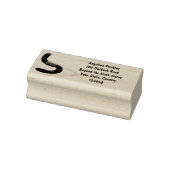 Cute happy roze regenworm cartoon rubberstempel (Stempel)