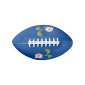 Cute happy seed cartoon illustratie american football (Voorkant)
