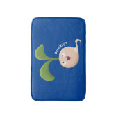 Cute happy seed cartoon illustratie badmat (Voorkant Verticaal)
