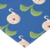 Cute happy seed cartoon illustratie tafelkleed (Gekanteld)