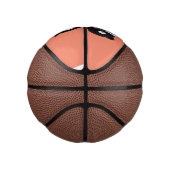 Cute happy skunk cartoon illustratie basketbal (Rechts)