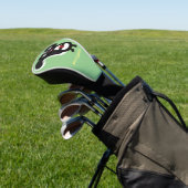 Cute happy skunk cartoon illustratie golfheadcover (Insitu)