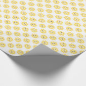 Cute Happy Sun Cadeaupapier (Hoek)