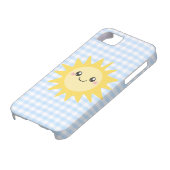 Cute Happy Sun Case-Mate iPhone Case (Onderkant)
