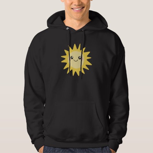 Cute Happy Sun Hoodie (Voorkant)