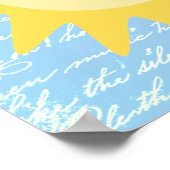 Cute Happy Sun Poster (Hoek)