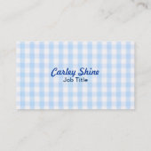 Cute Happy Sun Visitekaartje (Achterkant)